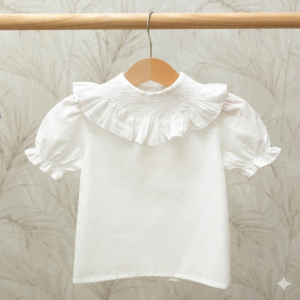 Camisa Blanca Manga Corta