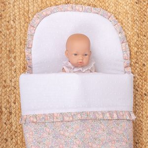 Saco capazo 4 estaciones Liberty Michelle pink